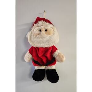 Vtg Fairview 1988 3D Santa Claus Christmas Stocking 24" L